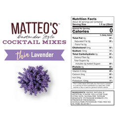 Matteo's Lavender Syrup pour over coffee reveals a floral aroma