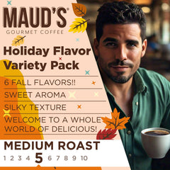 Maud's Bourbon Street Pecan Praline pods evoke warm praline notes.