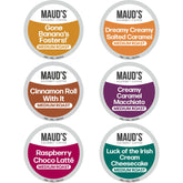 Maud's Creamy Caramel Macchiato pods for a smooth cafe-style cup at home.