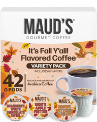 Maud's It’s The Great Pumpkin flavor pods, cozy autumn coffee in every cup.
