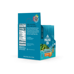 Macadamias with crystalized sugar glaze on Mauna Loa packaging.