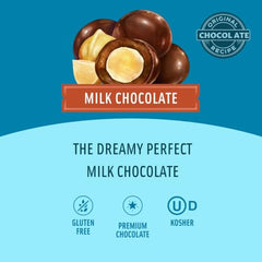 Mauna Loa milk chocolate macadamias on a plate, ideal dessert or shareable treat