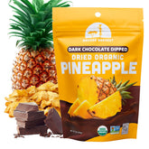 Mavuno Harvest chocolate-covered pineapple slices offer a premium, guilt-free tropical snack.