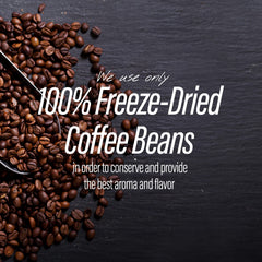Maxpresso iced coffee glass with smooth blend ideal for refreshing breaks.
