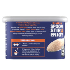 Serving suggestion with a MAXWELL HOUSE Suisse Mocha Café cup for a quick pick-me-up.