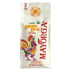 Mayorga Buenos Días light roast beans for a bright, citrusy cup.