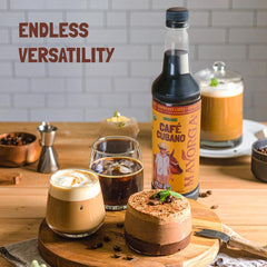 Espresso Listo added to a latte for bold flavor and balance.