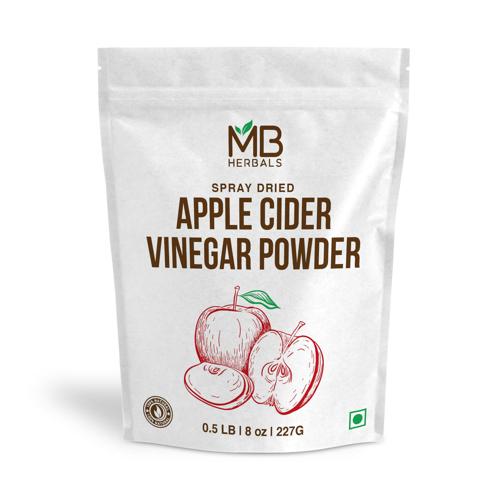 MB Herbals Apple Cider Vinegar Powder bottle for easy daily use
