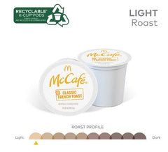 McCafe 24-count box keeps your morning coffee stocked.