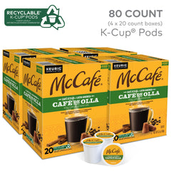 McCafé Café de Olla K-Cup piloncillo sweetness hints caramel tones