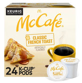 McCafe Classic French Toast coffee pod ready for a quick morning brew.