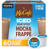 McCafé Iced One Step Mocha Frappé K-Cup pod ready for home brewing