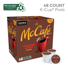Aromas rise from McCafé Premium Roast as you prepare water for a comforting cup.