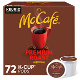 McCafé Premium Roast K-Cup pods for quick single-serve brewing