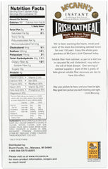Close-up of McCann's Oatmeal showing creamy texture and flavor mix