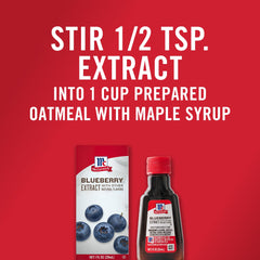 McCormick Blueberry Extract enriches muffins with consistent blueberry flavor.
