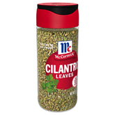 McCormick Cilantro Leaves pack shot with fresh, citrusy aroma.