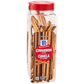 McCormick Cinnamon Sticks aroma enhances warm beverages with inviting cinnamon notes