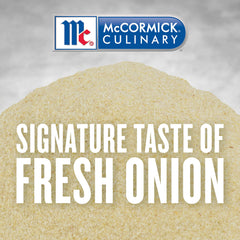 McCormick Culinary granulated onion shaker ready to season meals
