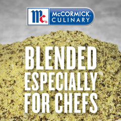 McCormick Culinary Lemon Pepper Seasoning Salt dusting veggies adds citrus brightness