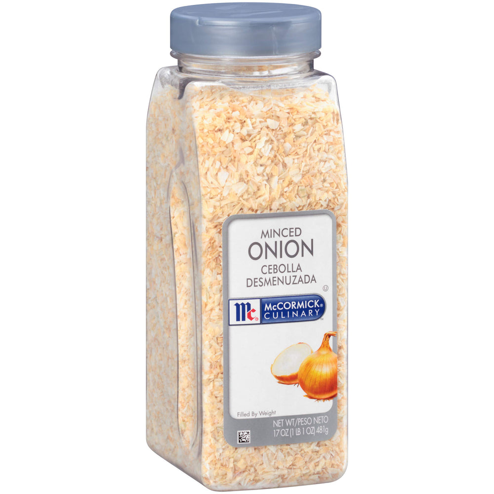 McCormick Culinary Minced Onion bottle ready-to-use flavor for quick meals