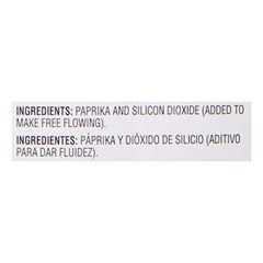 McCormick Culinary Paprika powder closeup finely ground for even seasoning