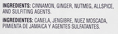 Closeup of McCormick Culinary Pumpkin Pie Spice blend highlighting cinnamon and nutmeg