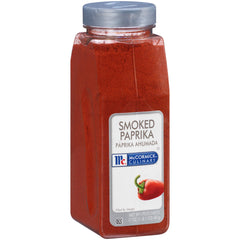 McCormick Culinary Smoked Paprika 17oz front label, premium spice ready to elevate menus