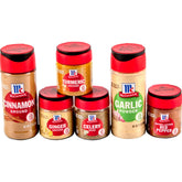 McCormick Everyday Essentials ground cinnamon adds warmth to desserts and breakfasts.