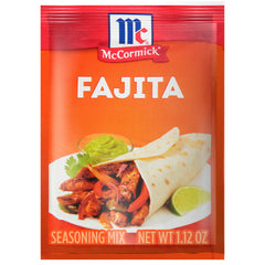 McCormick Fajita Seasoning Mix pack boosts weeknight flavor for easy dinner prep