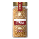 McCormick Gourmet Organic Italian Seasoning bottle with fragrant herb blend for Italian dishes
