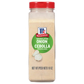 McCormick Granulated Onion bottle on the shelf for quick flavor