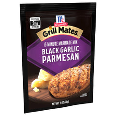 McCormick Grill Mates Black Garlic Parmesan 3-In-1 Seasoning Mix for chicken marinade