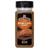 McCormick Grill Mates Brown Sugar Bourbon seasoning jar for pork.