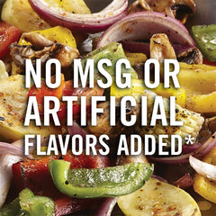 McCormick Grill Mates Garden Vegetable Seasoning on burgers boosts savor.
