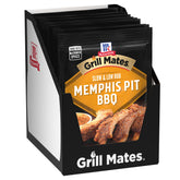 McCormick Grill Mates Memphis Pit Rub pack close-up for savory pork.