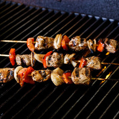 Single-use pouch of McCormick Grill Mates Montreal Steak Marinade on counter