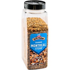 McCormick Grill Mates Montreal Steak Seasoning bottle boosts bold beef flavor for grilling