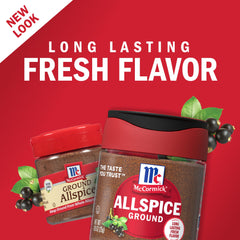 McCormick Ground Allspice powder image; fine texture for even flavor in baking.