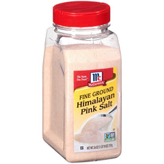 McCormick Himalayan pink salt bottle—crisp flavor for everyday cooking and garnishes