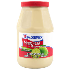 McCormick Mayonnaise with Lime bottle adds tangy brightness to meals.