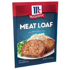 McCormick Meat Loaf Seasoning Mix dry blend in bowl with herbs.