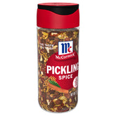 McCormick Pickling Spice jar closeup for bold pickles