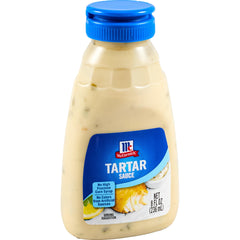 McCormick Tartar Sauce bottle pour for a bright, tangy seafood dip.