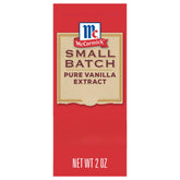 McCormick Vanilla Extract bottle with bold flavor ideal for coffee and desserts