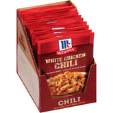 McCormick White Chicken Chili Seasoning Pack-12 ready for quick weeknight dinners