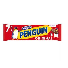 McVitie's Penguin Bar 7pk tea time pairing ideal with a cup