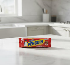 McVitie's Penguin Original 7 Bars labels visible highlighting authenticity