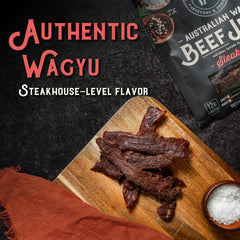MEAT ARTISAN MA Wagyu jerky nitrate-free ingredients in premium packaging