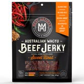 Meat Artisan Wagyu Sweet Heat jerky pack for on the go protein